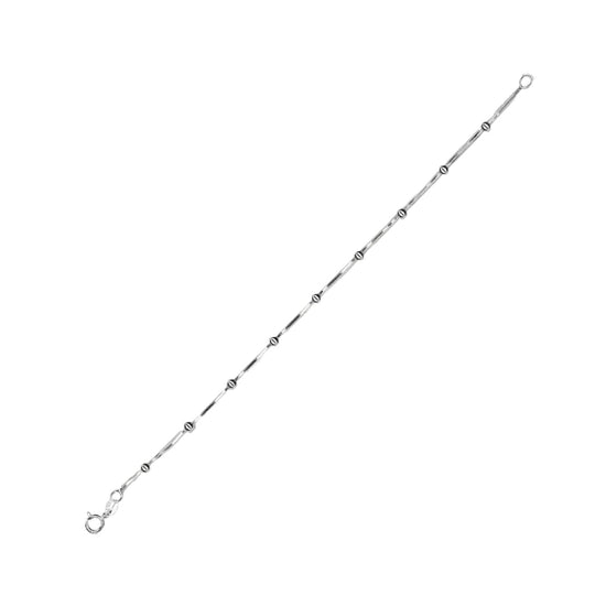 Bracciale catena Joy Gioielli Argento in argento sfere 19 cm