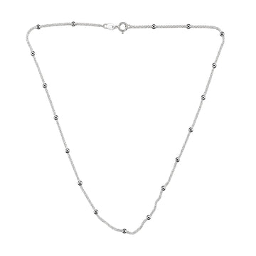 Collana catena Joy Gioielli Argento in argento con sfere