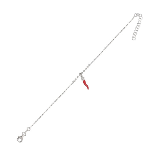 Bracciale catena Joy Gioielli Argento in argento cornetto 19,5 cm