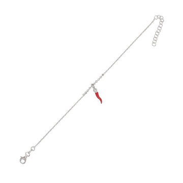 Bracciale catena Joy Gioielli Argento in argento cornetto 19,5 cm