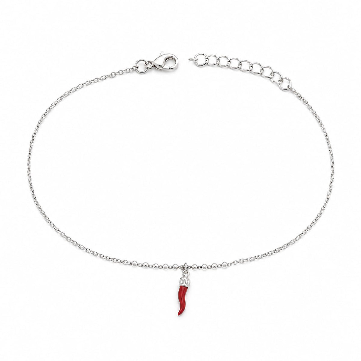 Bracciale catena Joy Gioielli Argento in argento cornetto 19,5 cm
