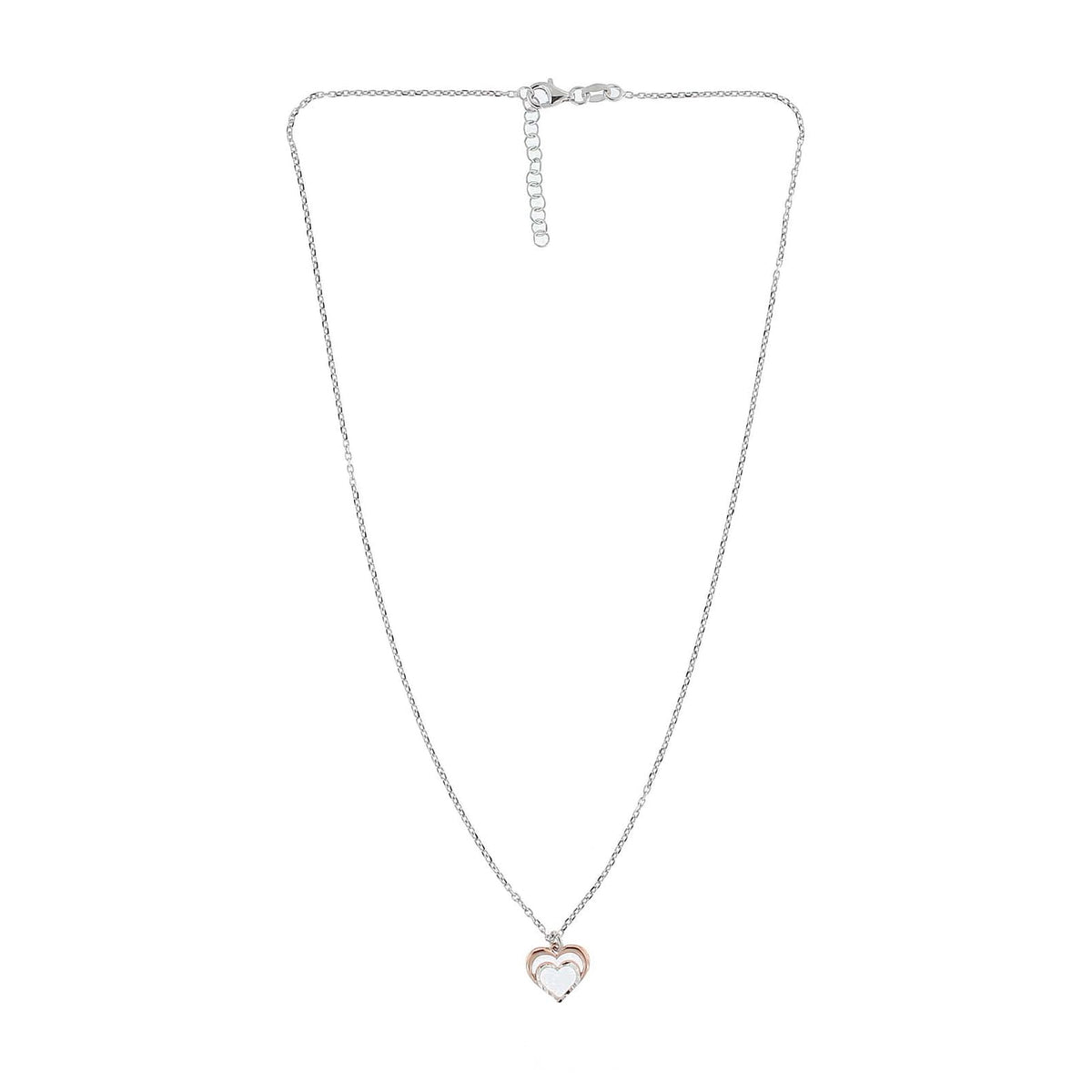 Collana catena Joy Gioielli Argento in argento con cuore MISURA UNICA