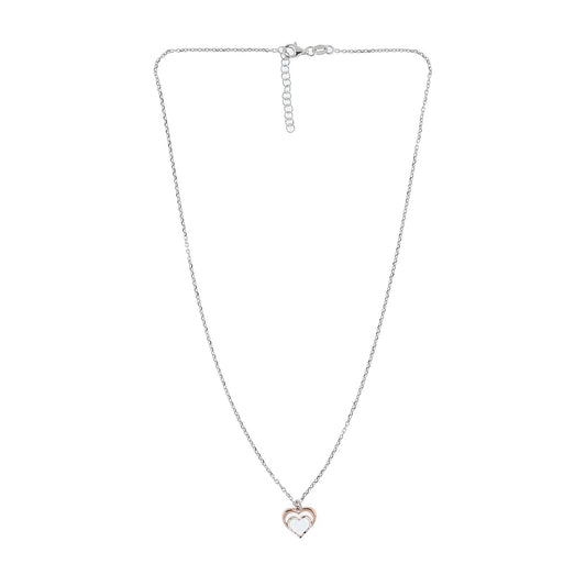 Collana catena Joy Gioielli Argento in argento con cuore MISURA UNICA