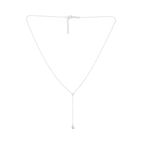 Collana catena a Y Joy Gioielli Argento in argento goccia MISURA UNICA