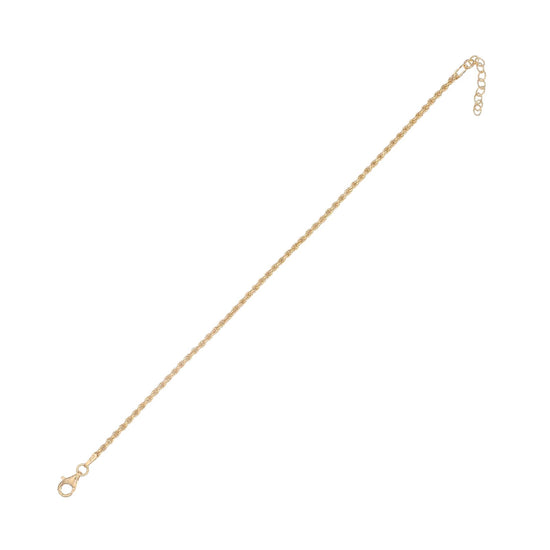 Bracciale catena Joy Gioielli Argento in argento dorato 18 cm