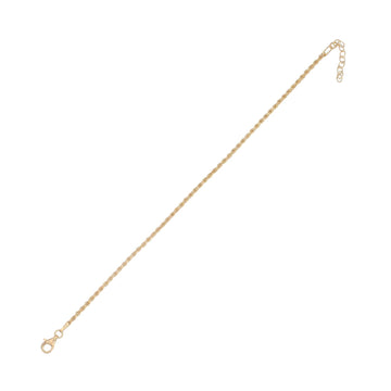 Bracciale catena Joy Gioielli Argento in argento dorato 18 cm