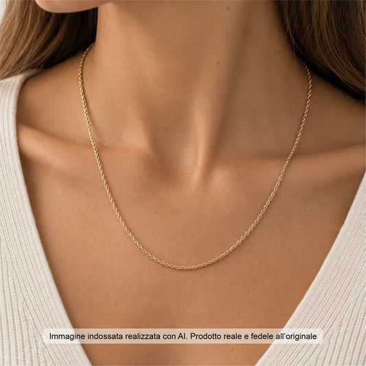 Collana catena Joy Gioielli Argento in argento dorato MISURA UNICA