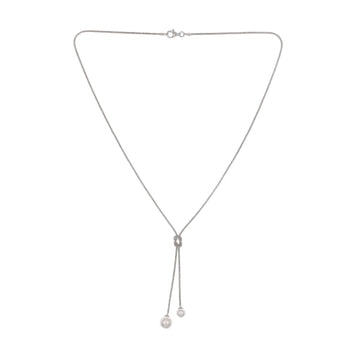 Collana pendente Joy Gioielli Argento in argento con perle