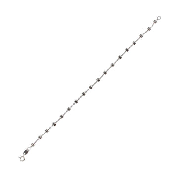 Bracciale catena Joy Gioielli Argento in argento con cubi 18 cm