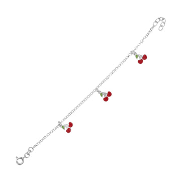 Bracciale Joy Gioielli Argento in argento con ciliegie 18 cm