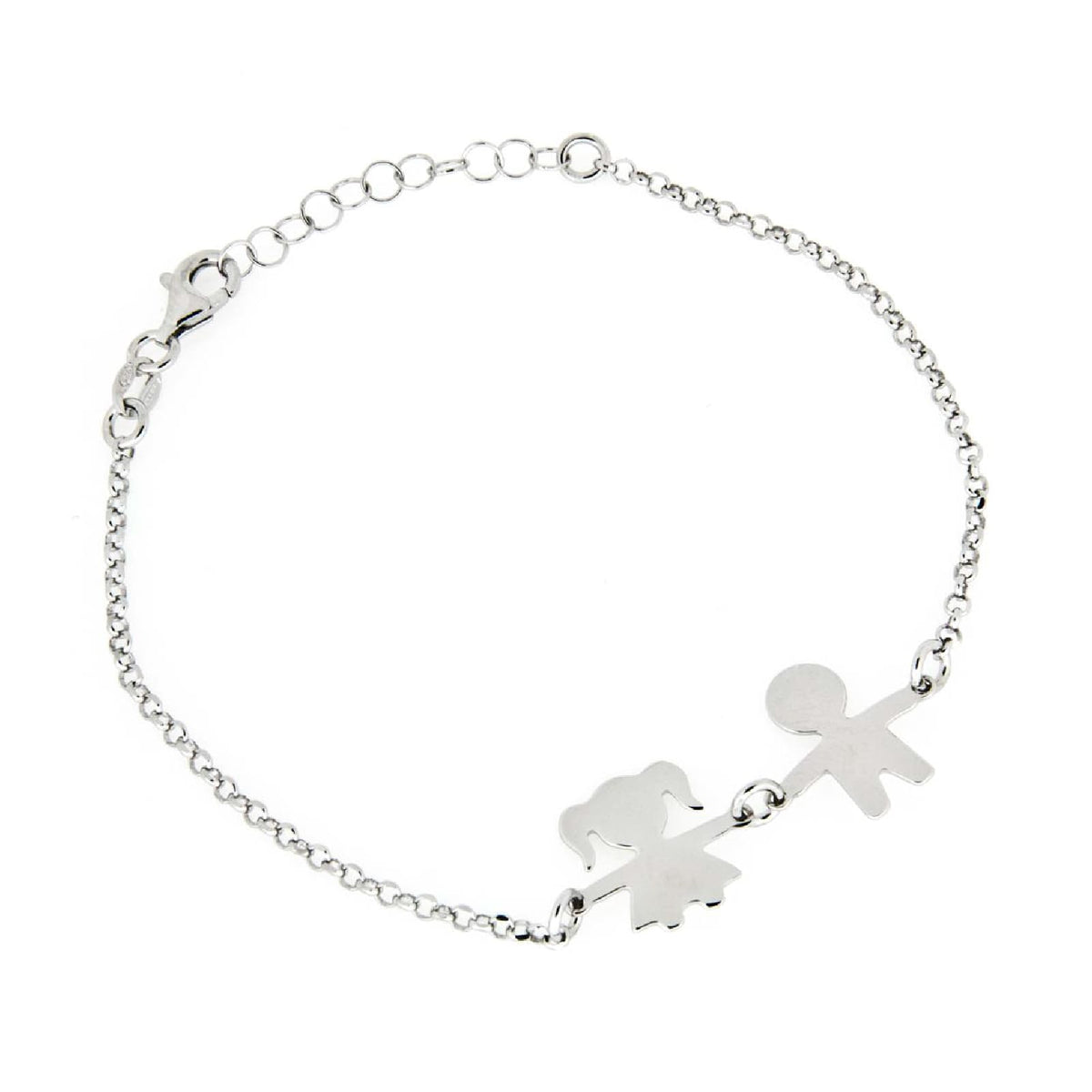 Bracciale catena Joy Gioielli Argento in argento bambini 20 cm