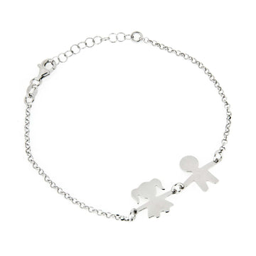 Bracciale catena Joy Gioielli Argento in argento bambini 20 cm