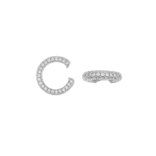 Earcuff Joy Gioielli Argento in argento con pietre MISURA UNICA