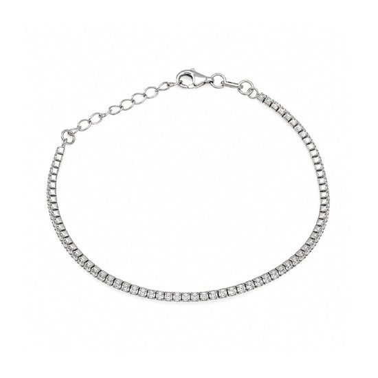 Bracciale tennis Joy Gioielli Argento in argento zirconi 18,5 cm