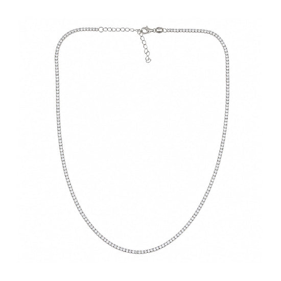 Collana tennis Joy Gioielli Argento in argento zirconi MISURA UNICA