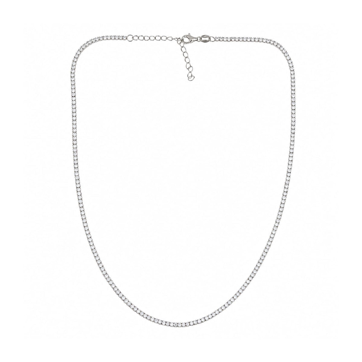 Collana tennis Joy Gioielli Argento in argento zirconi MISURA UNICA