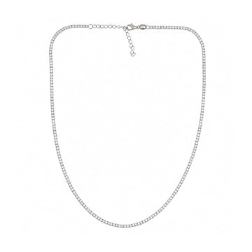 Collana tennis Joy Gioielli Argento in argento zirconi MISURA UNICA