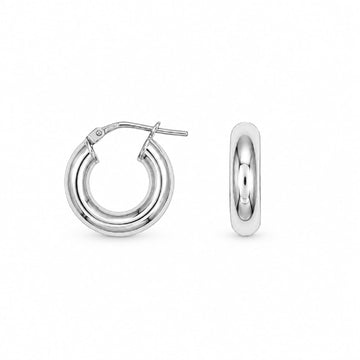 Orecchini cerchio Joy Gioielli Argento in argento 0,8 cm MISURA UNICA