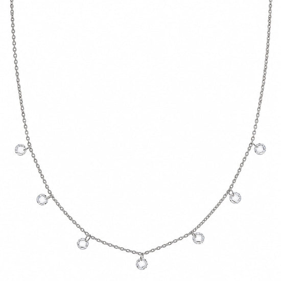 Collana catena Joy Gioielli Argento in argento e zirconi MISURA UNICA