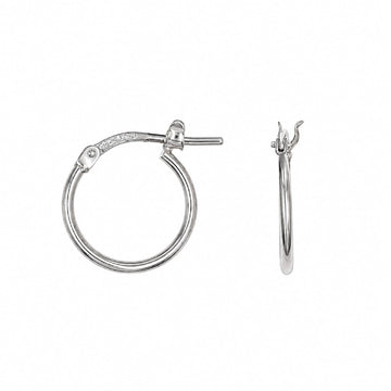 Orecchini cerchio Joy Gioielli Argento in argento 1 cm MISURA UNICA