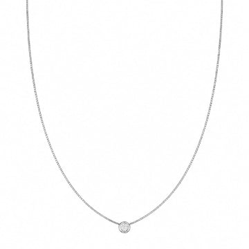 Collana punto luce Joy Gioielli Argento in argento zircone MISURA UNICA