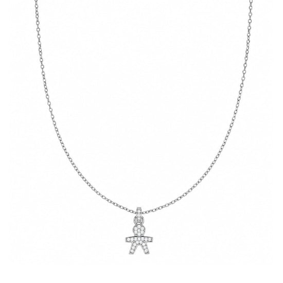Collana Joy Gioielli Argento in argento zirconi bimbo MISURA UNICA