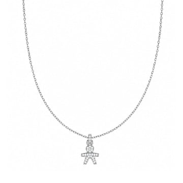 Collana Joy Gioielli Argento in argento zirconi bimbo MISURA UNICA