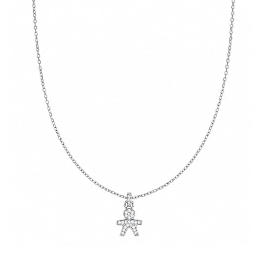Collana Joy Gioielli Argento in argento zirconi bimbo MISURA UNICA