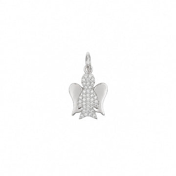 Ciondolo Joy Gioielli Argento in argento zirconi angelo MISURA UNICA