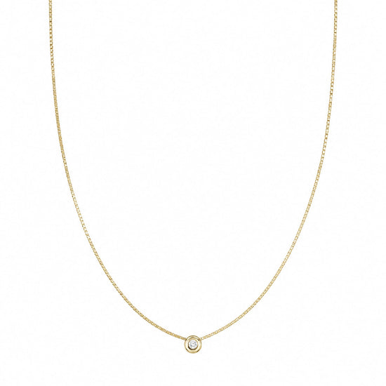 Collana punto luce Joy Gioielli Argento in argento dorato MISURA UNICA