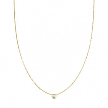 Collana punto luce Joy Gioielli Argento in argento dorato MISURA UNICA