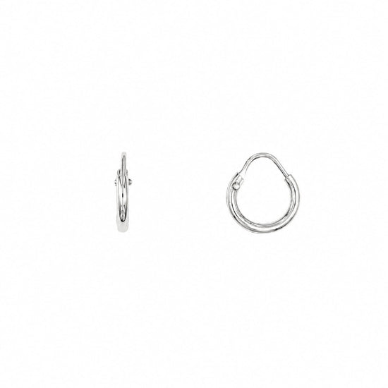 Orecchini cerchio Joy Gioielli Argento in argento 0,8cm MISURA UNICA