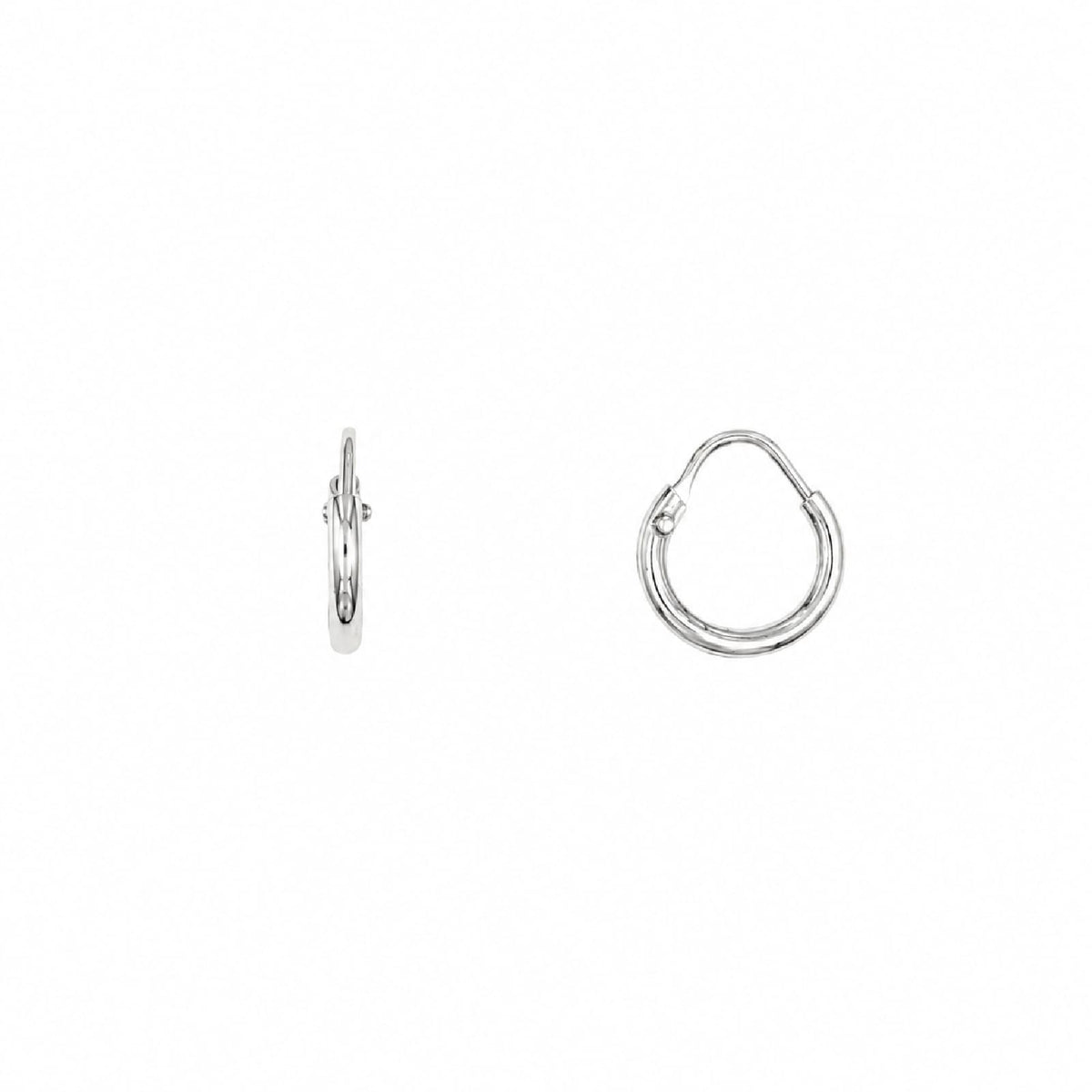 Orecchini cerchio Joy Gioielli Argento in argento 0,8cm MISURA UNICA