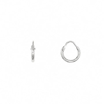 Orecchini cerchio Joy Gioielli Argento in argento 0,8cm MISURA UNICA