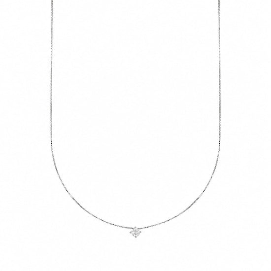 Collana punto luce Joy Gioielli Argento in argento zircone MISURA UNICA