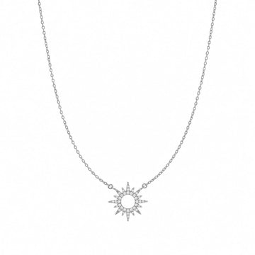 Collana Joy Gioielli Argento in argento e zirconi sole MISURA UNICA