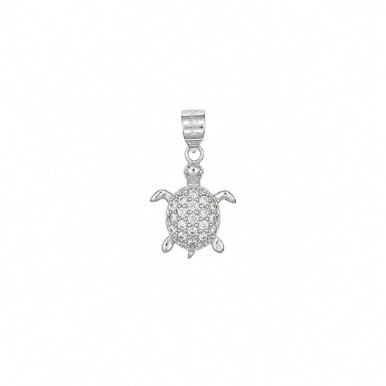 Ciondolo Joy Gioielli Argento in argento zirconi tartaruga MISURA UNICA