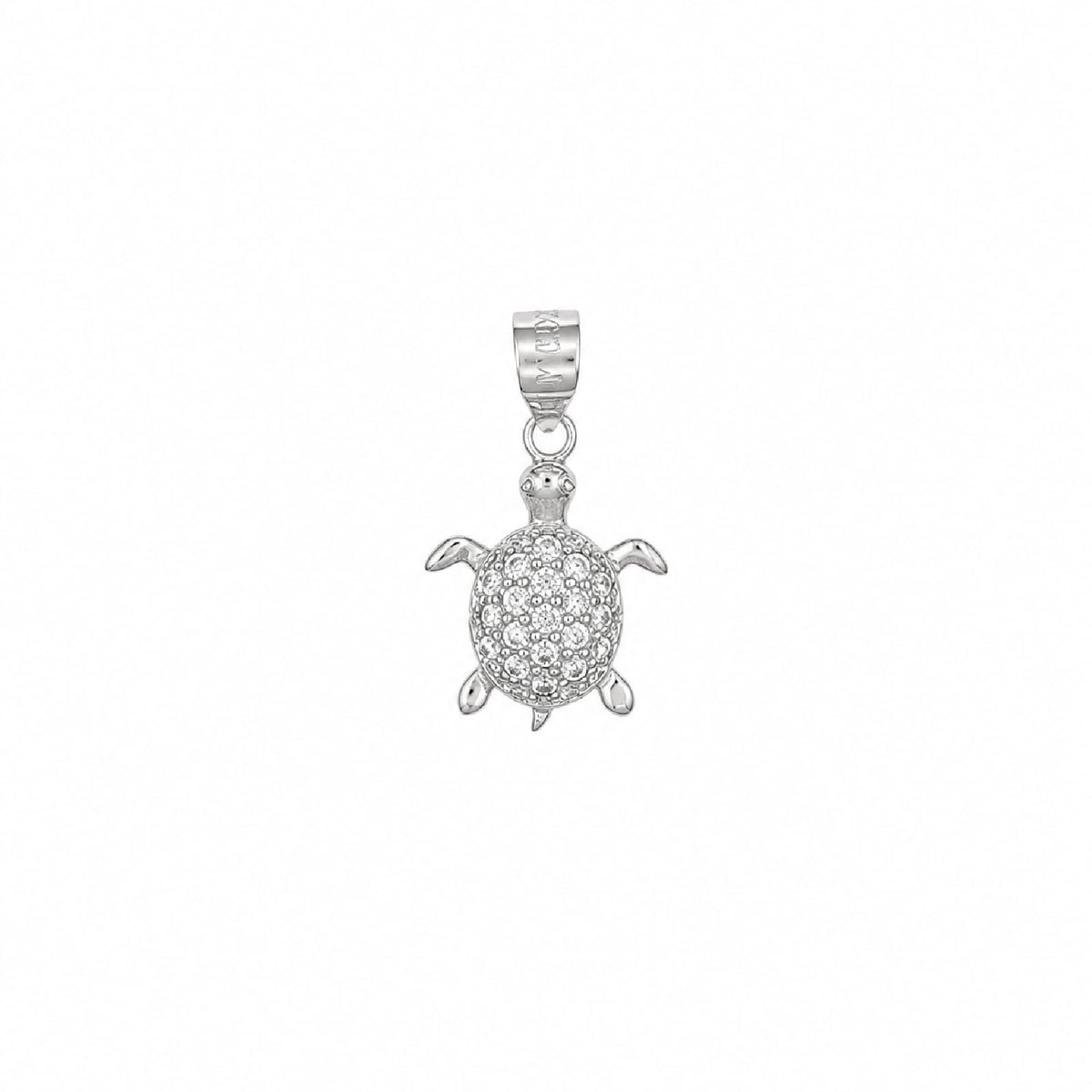 Ciondolo Joy Gioielli Argento in argento zirconi tartaruga MISURA UNICA