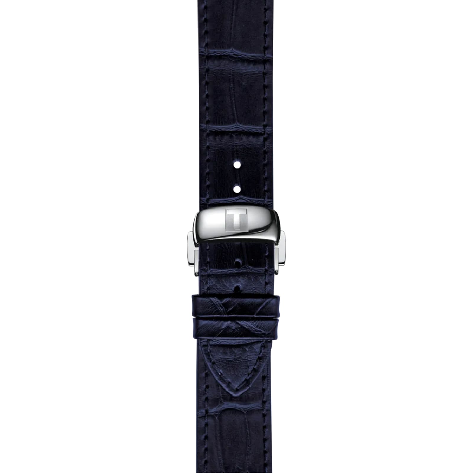 Orologio solo tempo Tissot Le Locle in acciaio e pelle blu MISURA UNICA