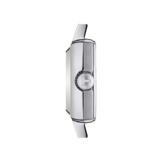 Orologio solo tempo Tissot Lovely Square da donna in acciaio MISURA UNICA