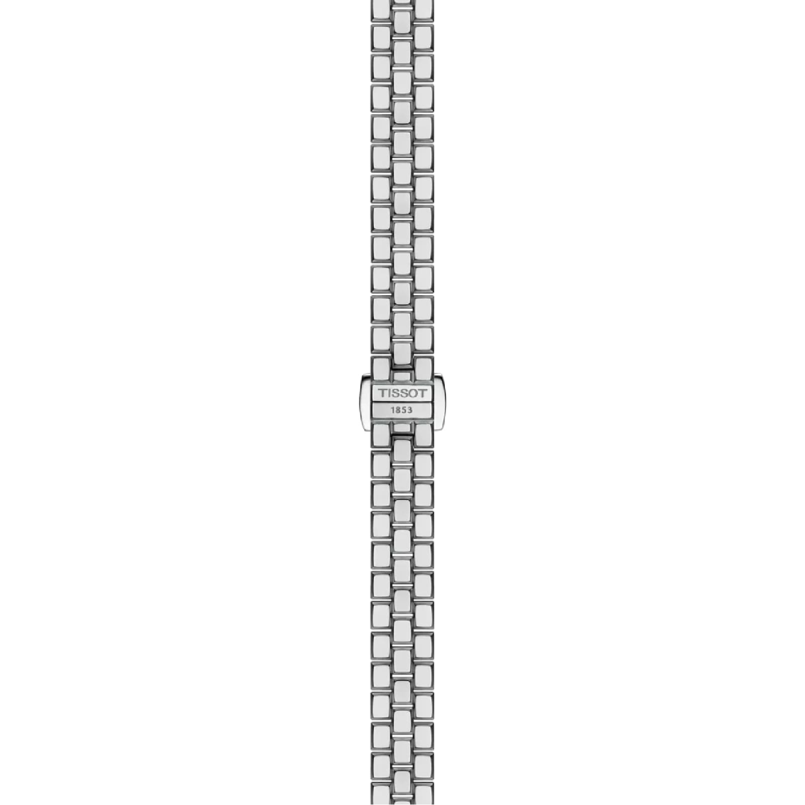 Orologio solo tempo Tissot Lovely Square da donna in acciaio MISURA UNICA