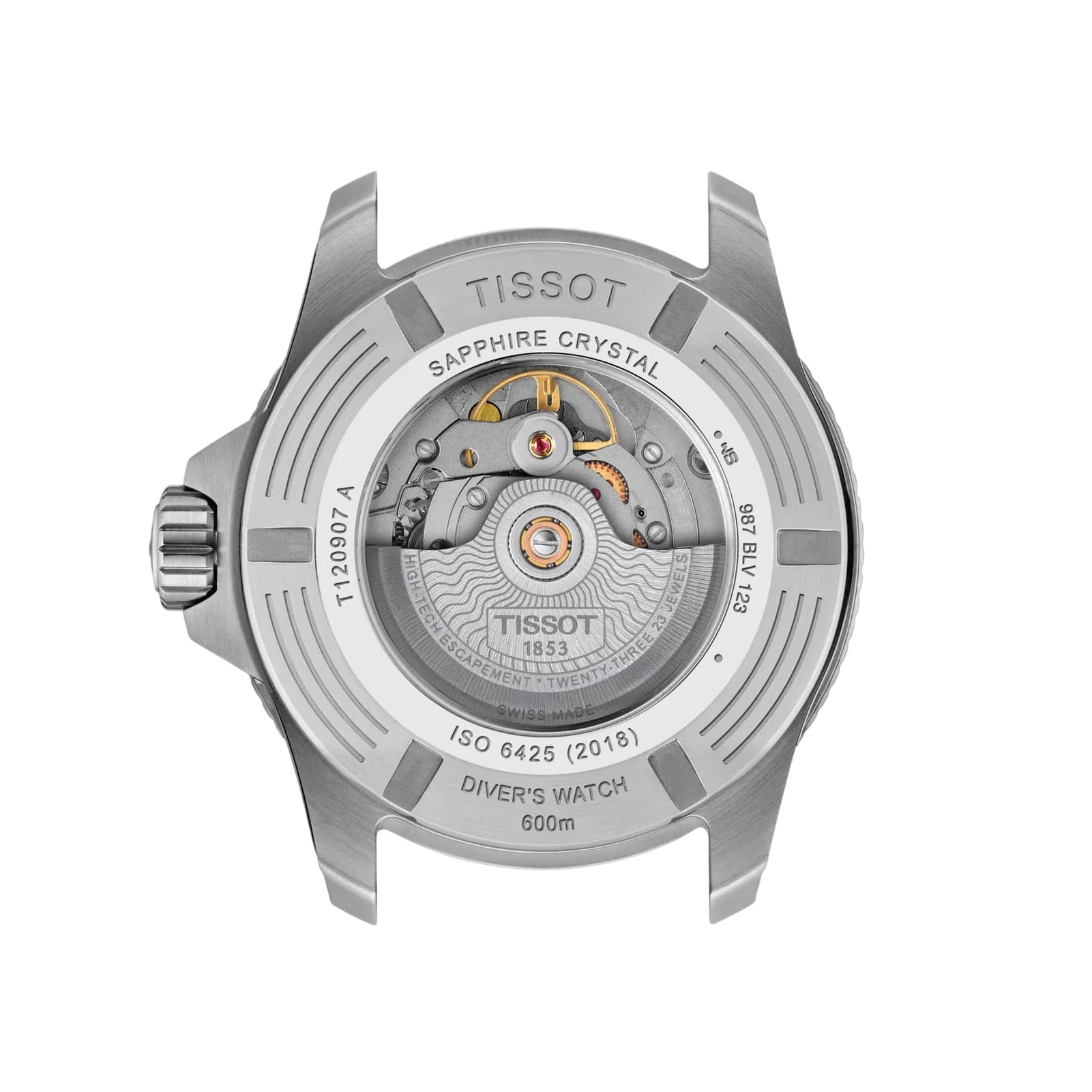 Orologio automatico Tissot Seastar 2000 44mm in acciaio blu MISURA UNICA