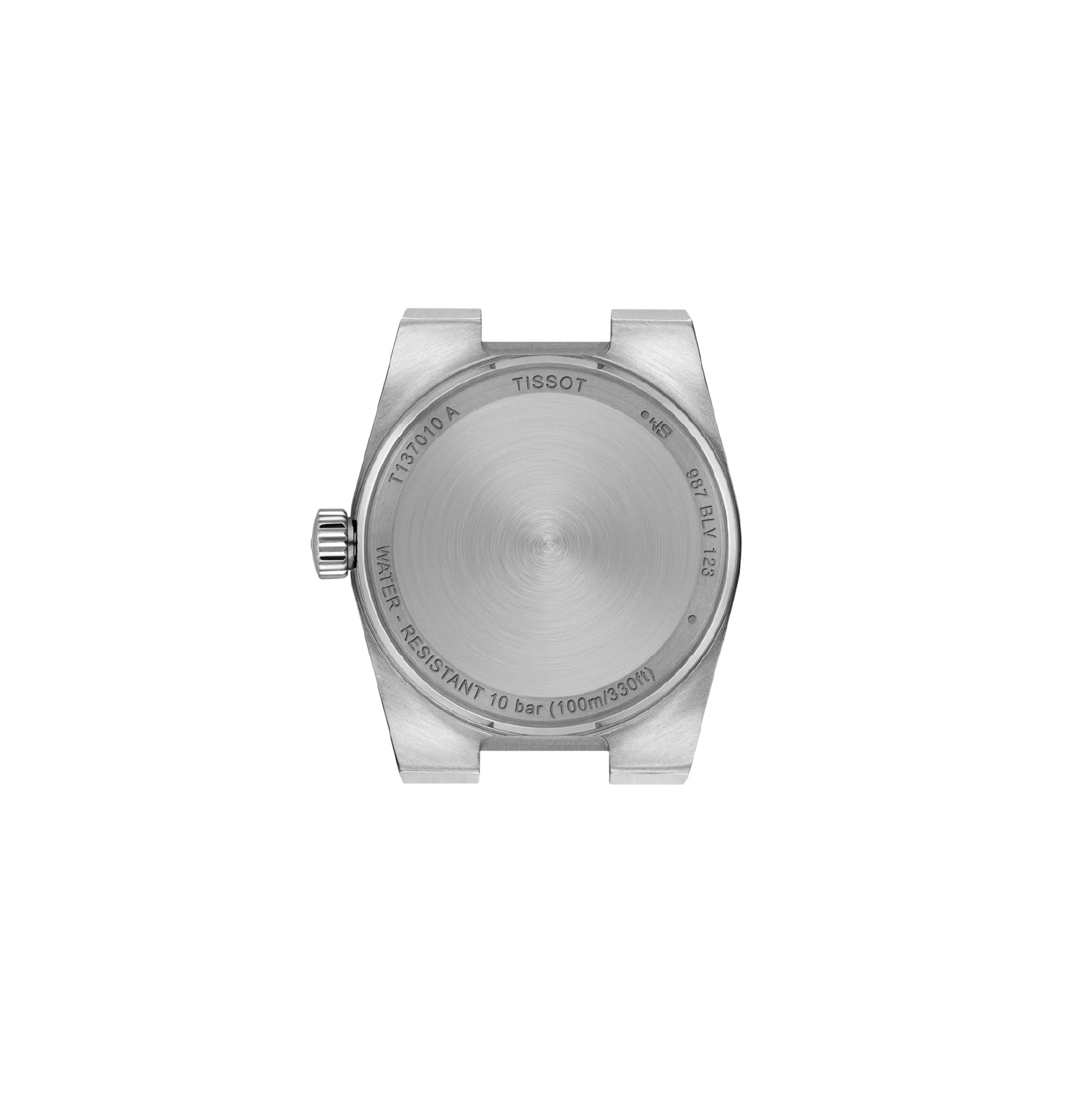 Orologio Tissot PRX in acciaio quadrante nero e diamanti MISURA UNICA