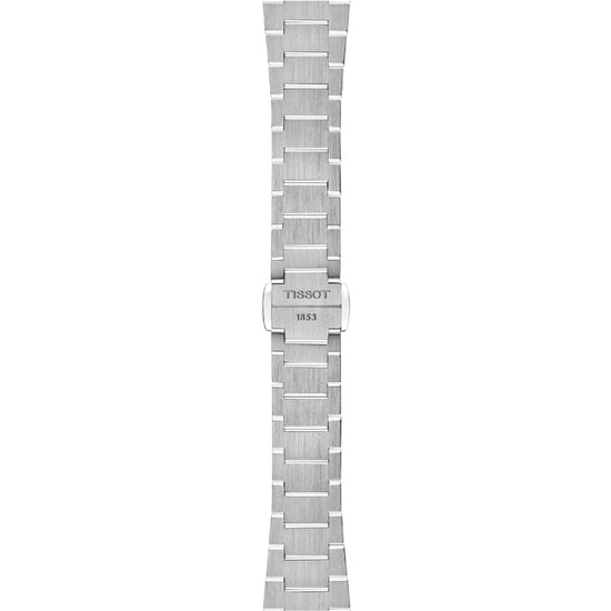 Orologio Tissot PRX in acciaio quadrante nero e diamanti MISURA UNICA