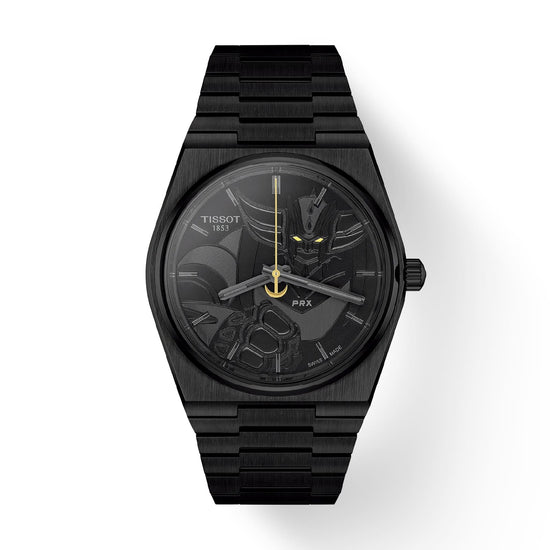 Orologio solo tempo automatico Tissot PRX UFO Robot nero MISURA UNICA