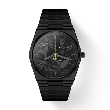 Orologio solo tempo automatico Tissot PRX UFO Robot nero MISURA UNICA