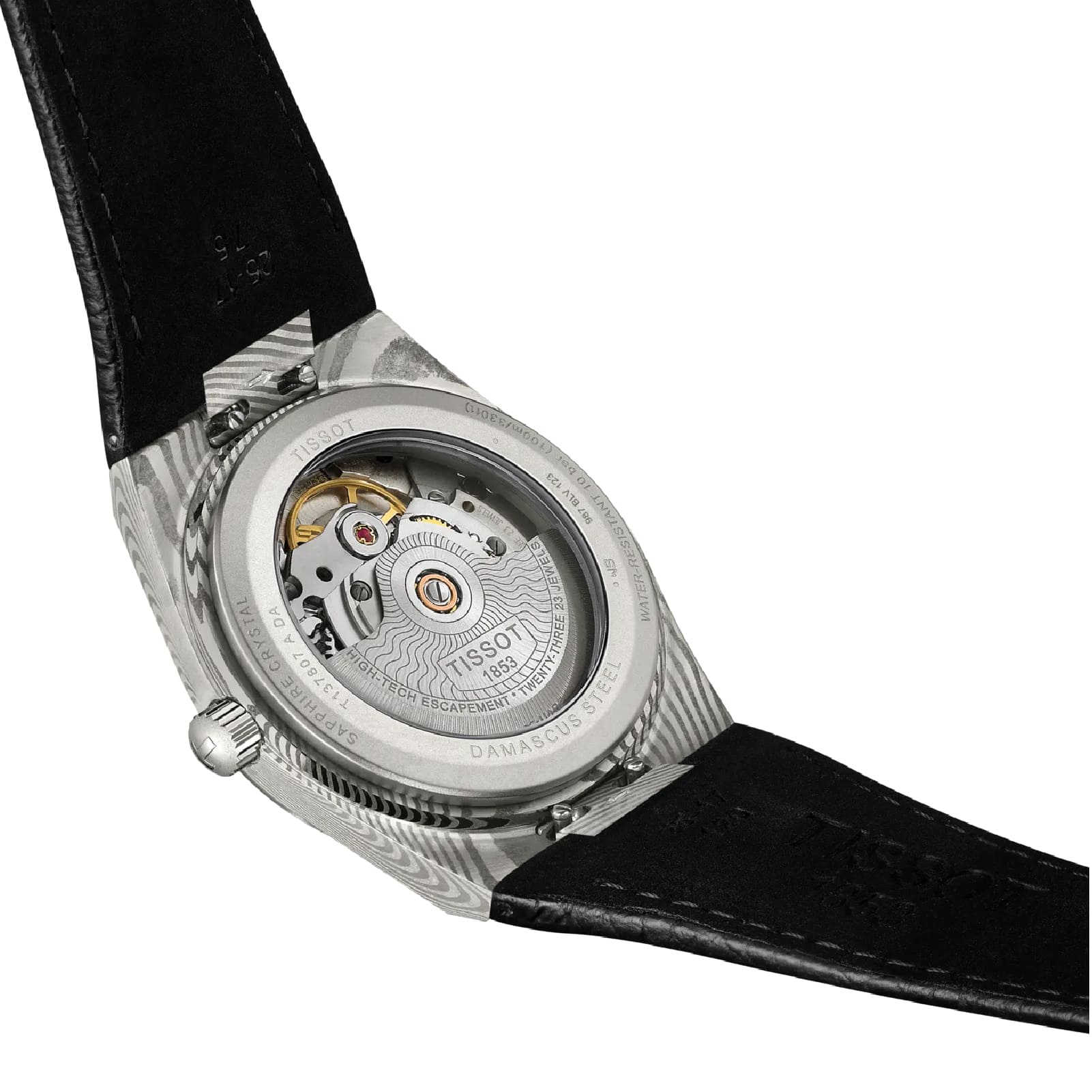 Orologio automatico Tissot PRX in acciaio damascato MISURA UNICA