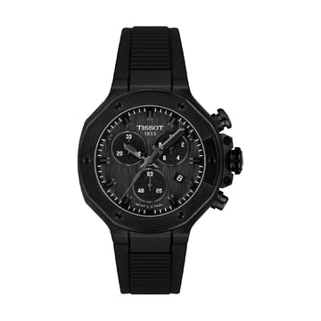Orologio cronografo Tissot T-Race acciaio pvd nero e silicone MISURA UNICA
