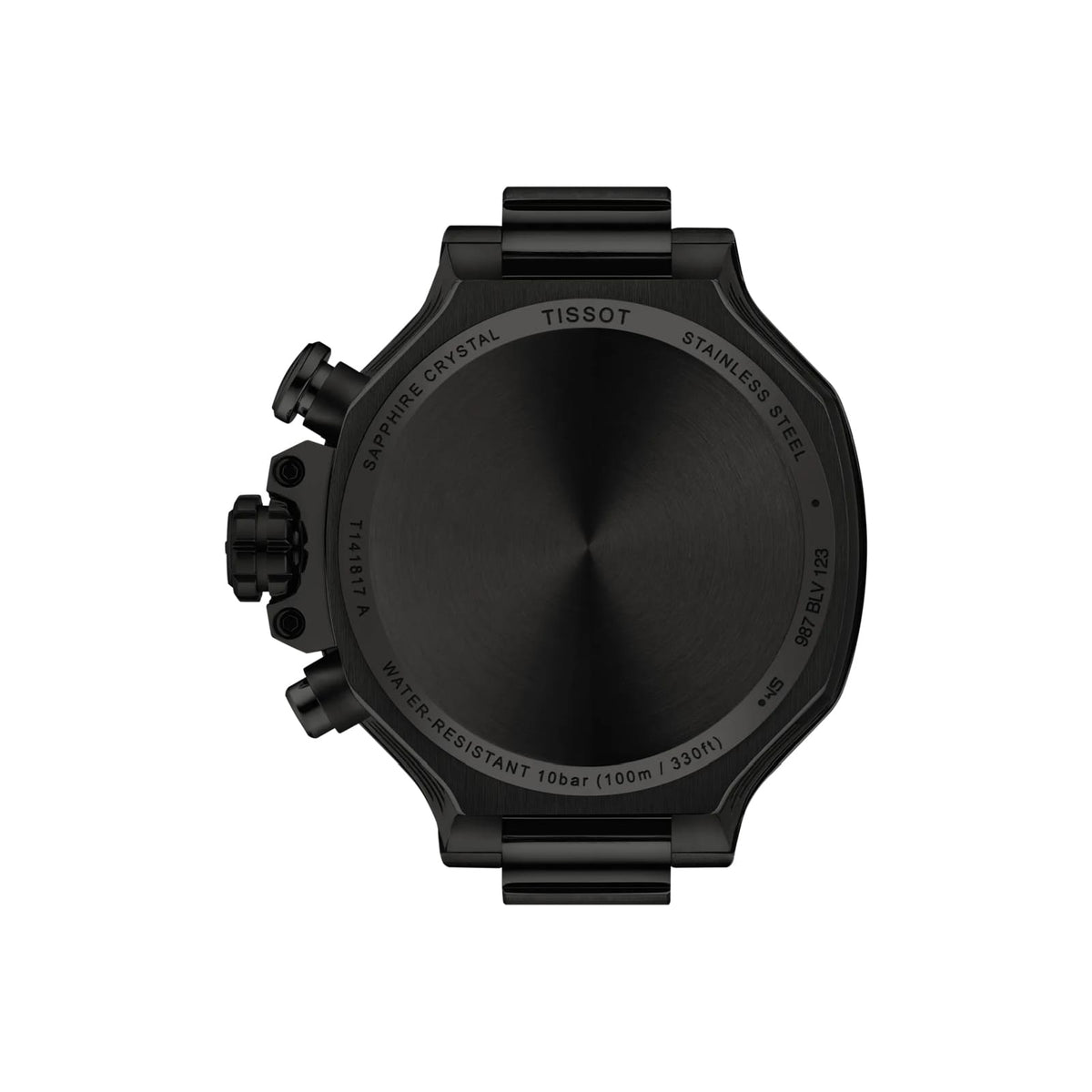 Orologio cronografo Tissot T-Race acciaio pvd nero e silicone MISURA UNICA