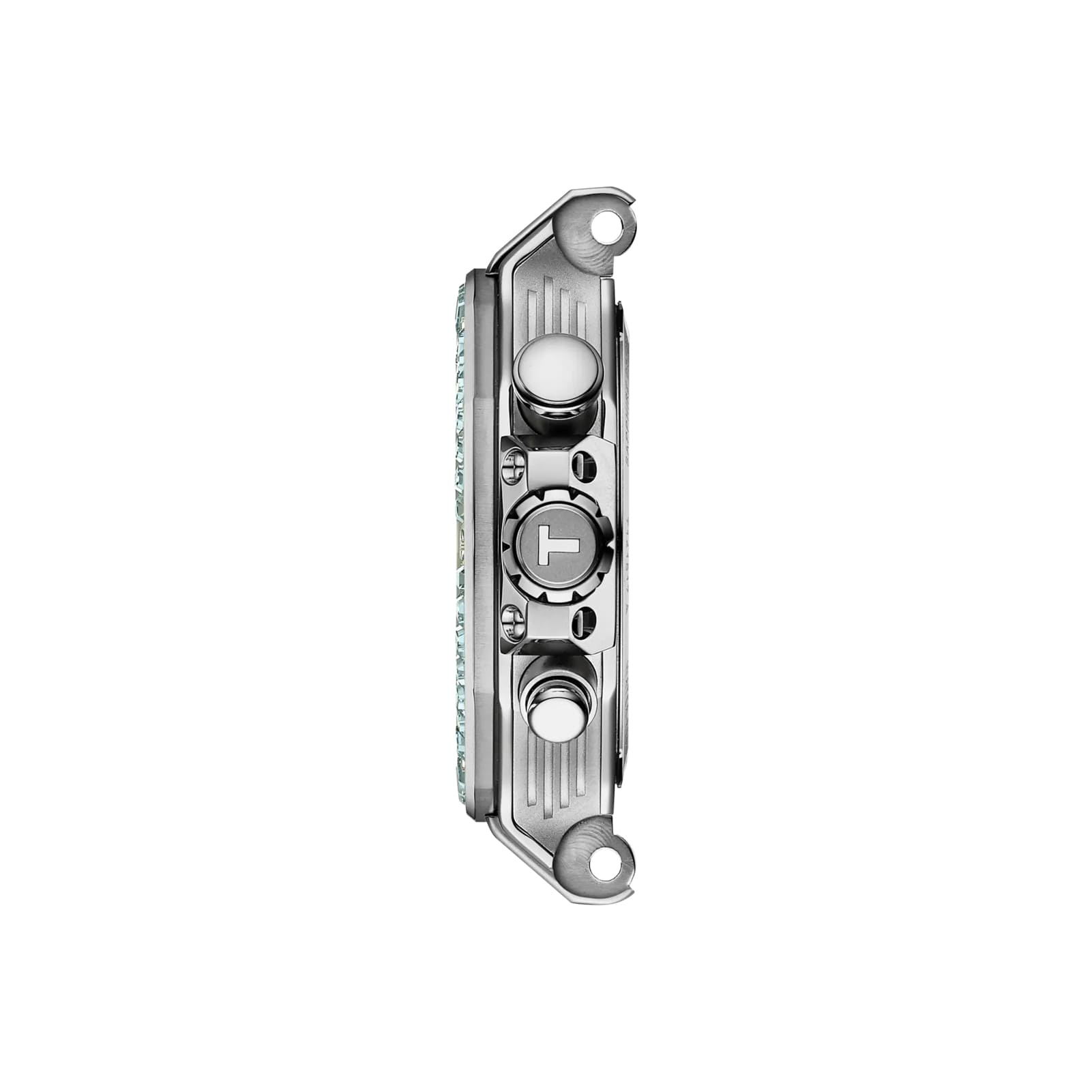 Orologio cronografo Tissot T-Race acciaio e silicone bianco MISURA UNICA